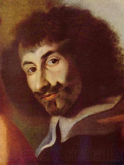 Karel skreta Selbstportrat auf dem Bild des Hl. Karl Borromaus Spain oil painting art